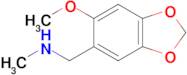 1-(6-Methoxybenzo[d][1,3]dioxol-5-yl)-N-methylmethanamine