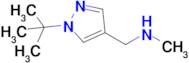 1-(1-(Tert-butyl)-1h-pyrazol-4-yl)-N-methylmethanamine