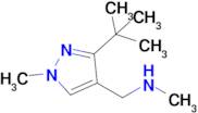 1-(3-(Tert-butyl)-1-methyl-1h-pyrazol-4-yl)-N-methylmethanamine