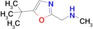 1-(5-(Tert-butyl)oxazol-2-yl)-N-methylmethanamine