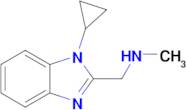 1-(1-Cyclopropyl-1h-benzo[d]imidazol-2-yl)-N-methylmethanamine