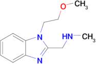 1-(1-(2-Methoxyethyl)-1h-benzo[d]imidazol-2-yl)-N-methylmethanamine