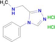 n-Methyl-1-(4-phenyl-4h-1,2,4-triazol-3-yl)methanamine dihydrochloride