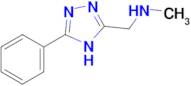 methyl[(5-phenyl-4H-1,2,4-triazol-3-yl)methyl]amine