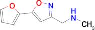 1-(5-(Furan-2-yl)isoxazol-3-yl)-N-methylmethanamine