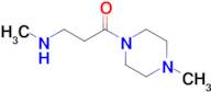 3-(Methylamino)-1-(4-methylpiperazin-1-yl)propan-1-one