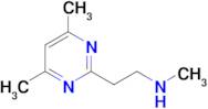 2-(4,6-Dimethylpyrimidin-2-yl)-N-methylethan-1-amine