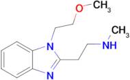 2-(1-(2-Methoxyethyl)-1h-benzo[d]imidazol-2-yl)-N-methylethan-1-amine