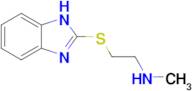 2-((1h-Benzo[d]imidazol-2-yl)thio)-N-methylethan-1-amine
