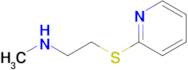 n-Methyl-2-(pyridin-2-ylthio)ethan-1-amine