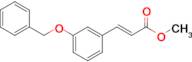 Methyl (E)-3-(3-(benzyloxy)phenyl)acrylate