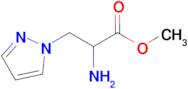 Methyl 2-amino-3-(1h-pyrazol-1-yl)propanoate