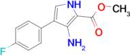 Methyl 3-amino-4-(4-fluorophenyl)-1h-pyrrole-2-carboxylate