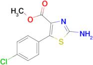 methyl 2-amino-5-(4-chlorophenyl)-1,3-thiazole-4-carboxylate