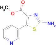 methyl 2-amino-5-(pyridin-3-yl)-1,3-thiazole-4-carboxylate