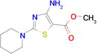 Methyl 4-amino-2-(piperidin-1-yl)thiazole-5-carboxylate