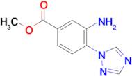 Methyl 3-amino-4-(1h-1,2,4-triazol-1-yl)benzoate