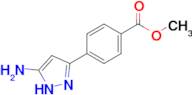 methyl 4-(5-amino-1H-pyrazol-3-yl)benzoate