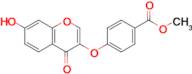 Methyl 4-((7-hydroxy-4-oxo-4h-chromen-3-yl)oxy)benzoate