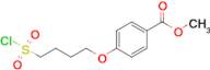 Methyl 4-(4-(chlorosulfonyl)butoxy)benzoate