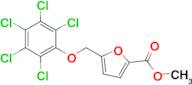 Methyl 5-((perchlorophenoxy)methyl)furan-2-carboxylate
