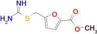 Methyl 5-((carbamimidoylthio)methyl)furan-2-carboxylate