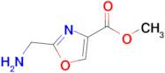 Methyl 2-(aminomethyl)oxazole-4-carboxylate