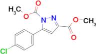 Dimethyl 5-(4-chlorophenyl)-1h-pyrazole-1,3-dicarboxylate