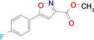 Methyl 5-(4-fluorophenyl)isoxazole-3-carboxylate