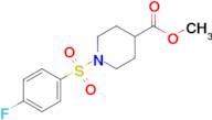 Methyl 1-((4-fluorophenyl)sulfonyl)piperidine-4-carboxylate