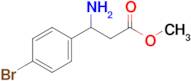 Methyl 3-amino-3-(4-bromophenyl)propanoate