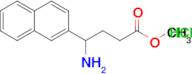 Methyl 4-amino-4-(naphthalen-2-yl)butanoate hydrochloride