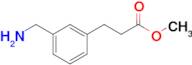 Methyl 3-(3-(aminomethyl)phenyl)propanoate