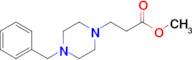 Methyl 3-(4-benzylpiperazin-1-yl)propanoate
