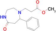 Methyl 3-(5-oxo-7-phenyl-1,4-diazepan-1-yl)propanoate