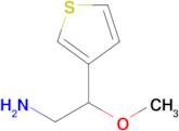 2-Methoxy-2-(thiophen-3-yl)ethan-1-amine