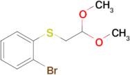 (2-Bromophenyl)(2,2-dimethoxyethyl)sulfane