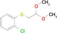 (2-Chlorophenyl)(2,2-dimethoxyethyl)sulfane