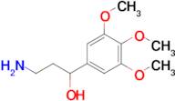 3-Amino-1-(3,4,5-trimethoxyphenyl)propan-1-ol