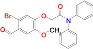 2-(5-Bromo-4-formyl-2-methoxyphenoxy)-N,N-diphenylacetamide