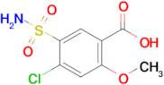 4-Chloro-2-methoxy-5-sulfamoylbenzoic acid