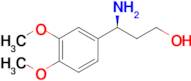 (S)-3-Amino-3-(3,4-dimethoxyphenyl)propan-1-ol