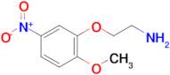 2-(2-Methoxy-5-nitrophenoxy)ethan-1-amine