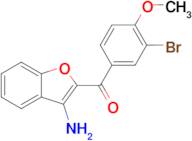 (3-Aminobenzofuran-2-yl)(3-bromo-4-methoxyphenyl)methanone