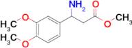 Methyl 3-amino-3-(3,4-dimethoxyphenyl)propanoate