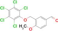 4-Methoxy-3-((perchlorophenoxy)methyl)benzaldehyde