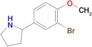 2-(3-Bromo-4-methoxyphenyl)pyrrolidine