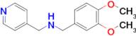 n-(3,4-Dimethoxybenzyl)-1-(pyridin-4-yl)methanamine