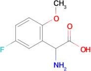 2-Amino-2-(5-fluoro-2-methoxyphenyl)acetic acid