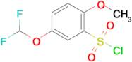 5-(Difluoromethoxy)-2-methoxybenzenesulfonyl chloride